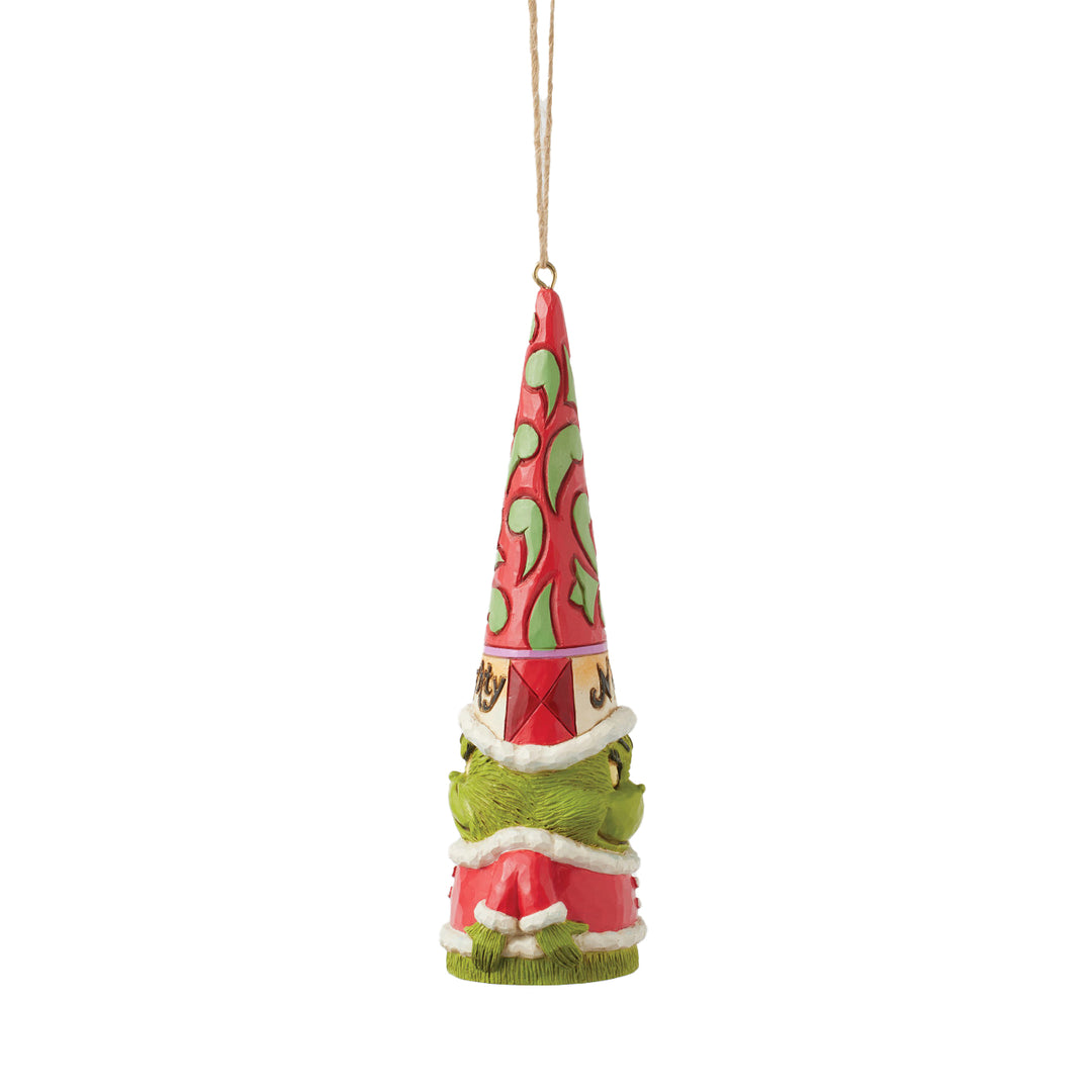 Jim Shore The Grinch: Grinch Naughty/Nice Gnome Hanging Ornament sparkle-castle