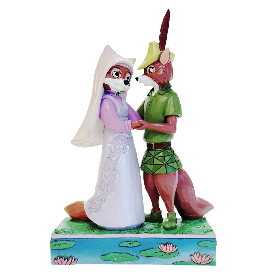 Jim Shore Disney Traditions: Robin Hood & Maid Marian Figurine sparkle-castle