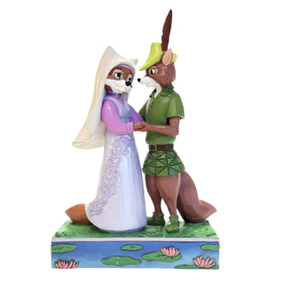 Jim Shore Disney Traditions: Robin Hood & Maid Marian Figurine sparkle-castle