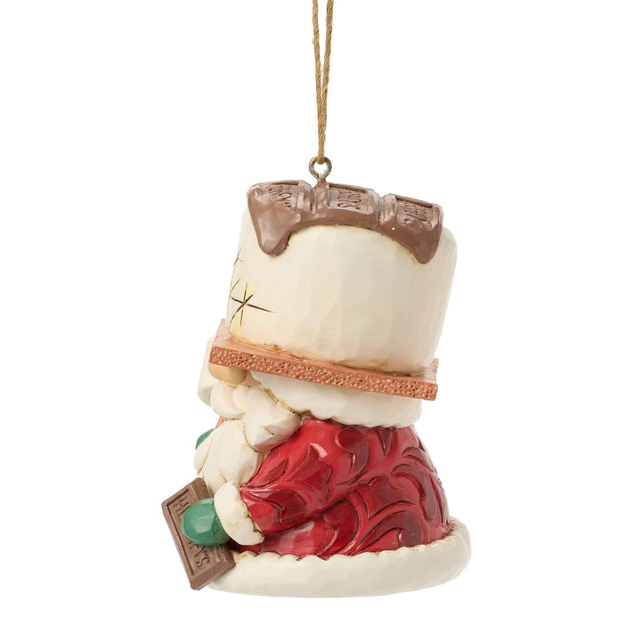 Jim Shore Hershey: S'More Gnome Handing Ornament sparkle-castle