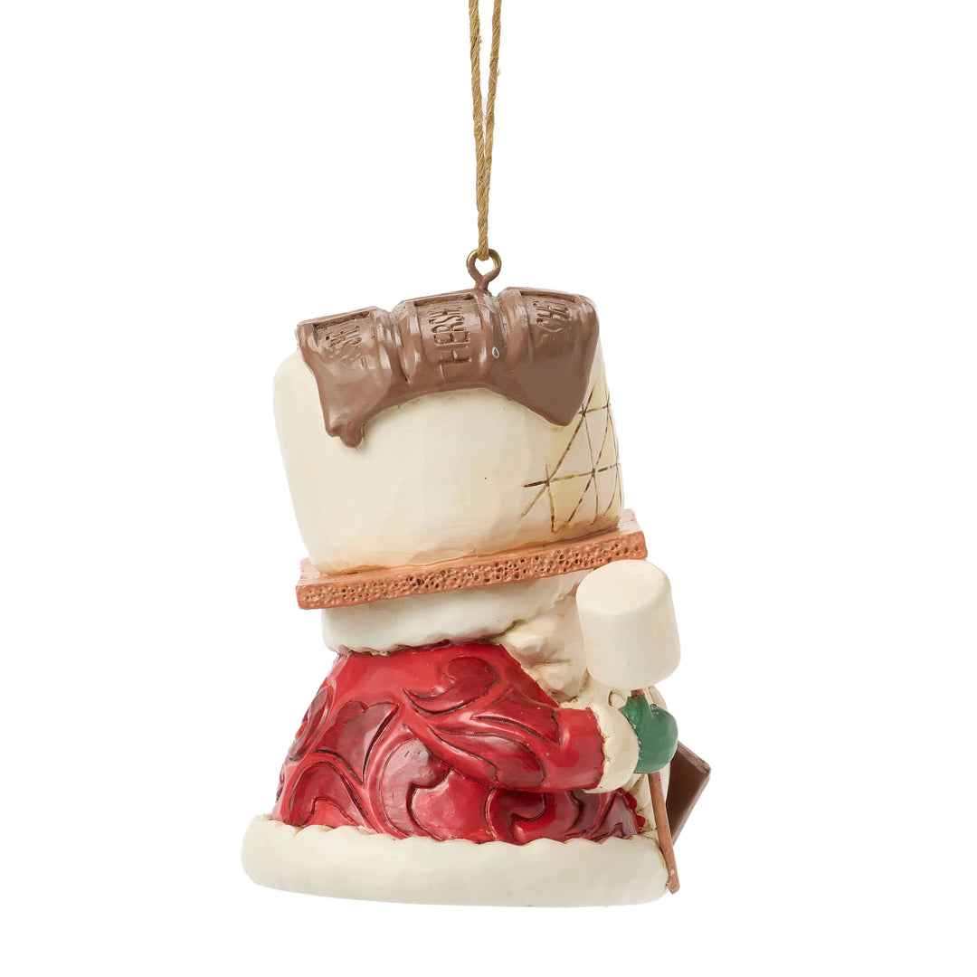 Jim Shore Hershey: S'More Gnome Handing Ornament sparkle-castle