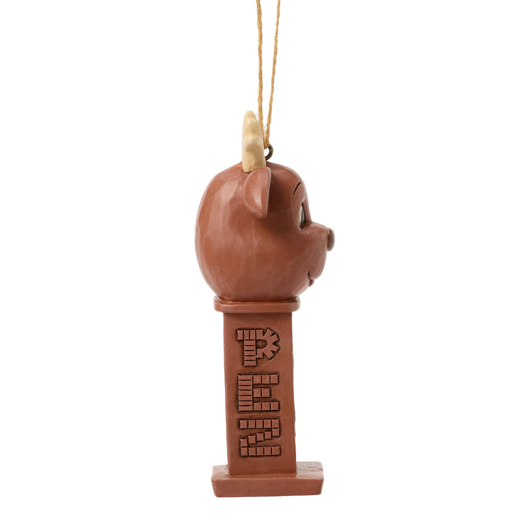 Jim Shore PEZ: Reindeer PEZ Dispenser Hanging Ornament sparkle-castle