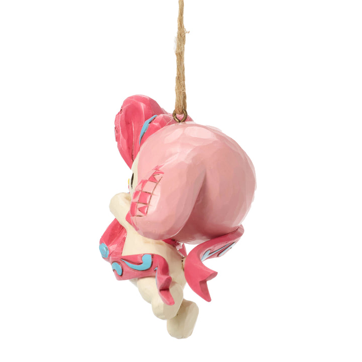 Jim Shore Sanrio: My Melody With Pink Bow Hanging Ornament sparkle-castle