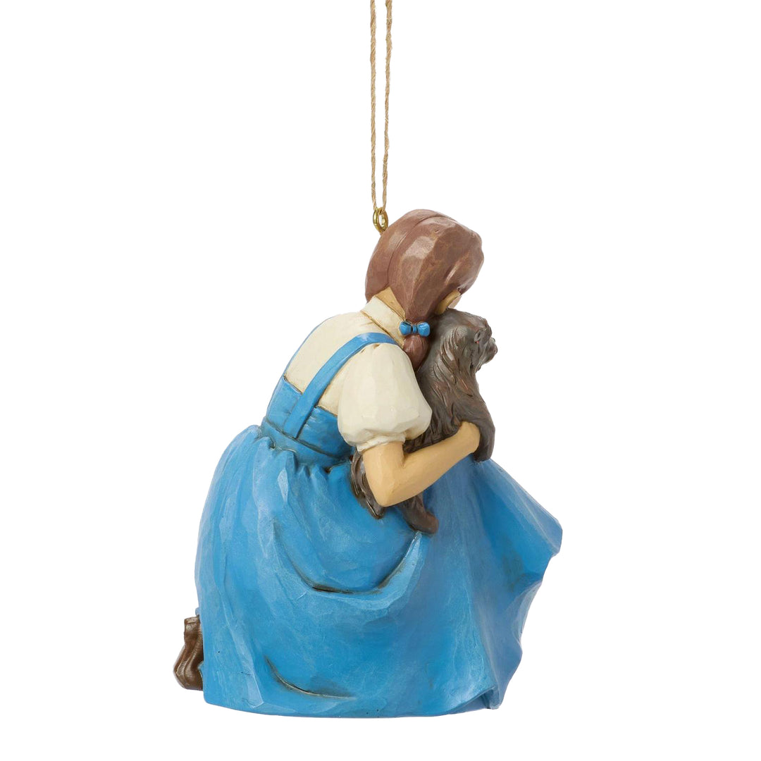 Jim Shore Wizard of Oz: Dorothy With Toto Hanging Ornament sparkle-castle