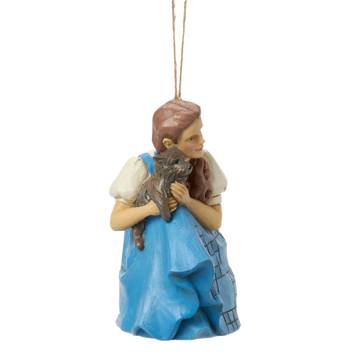 Jim Shore Wizard of Oz: Dorothy With Toto Hanging Ornament sparkle-castle