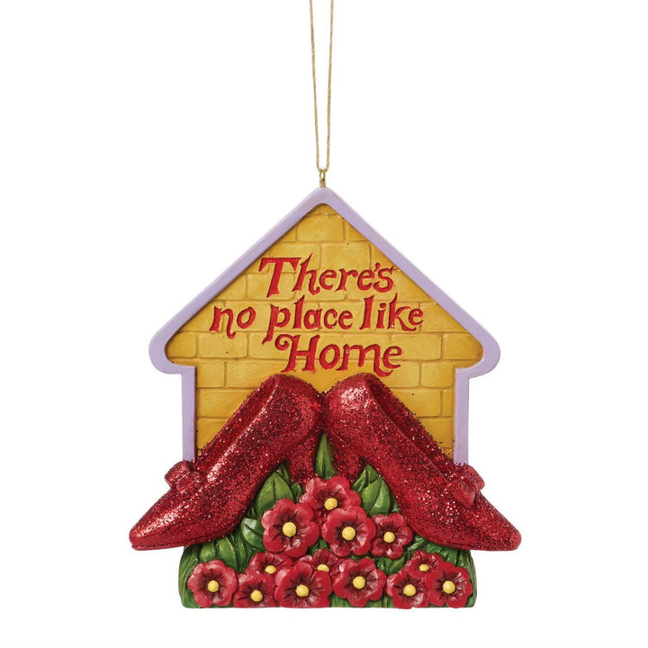 Jim Shore Wizard of Oz: Ruby Slippers Hanging Ornament sparkle-castle