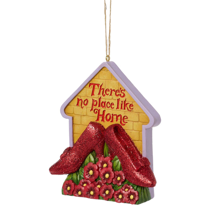 Jim Shore Wizard of Oz: Ruby Slippers Hanging Ornament sparkle-castle