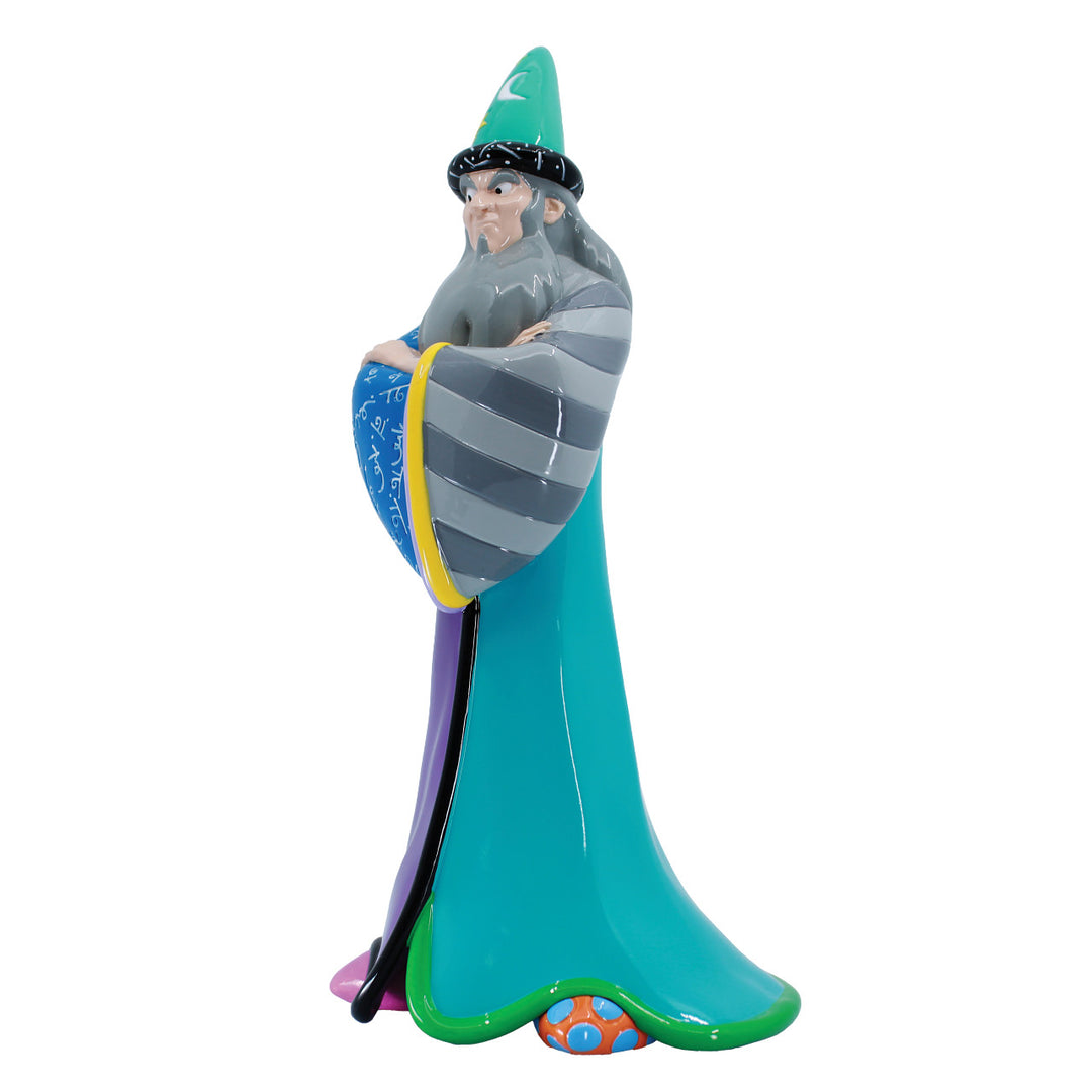 Disney Britto: Sorcerer Yensid From Fantasia Figurine sparkle-castle