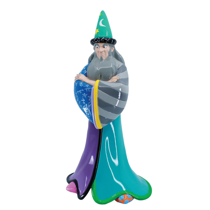 Disney Britto: Sorcerer Yensid From Fantasia Figurine sparkle-castle