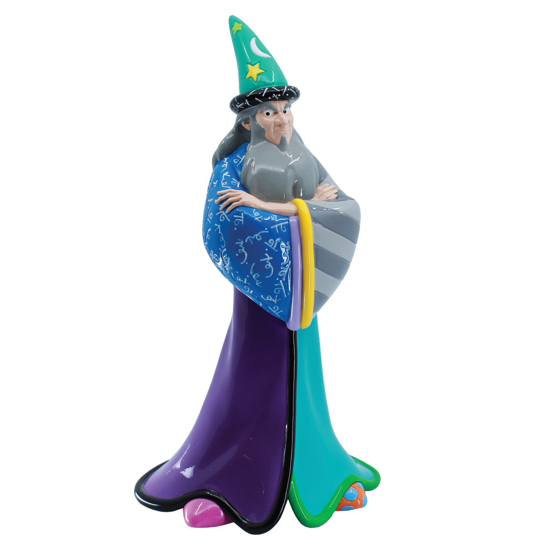 Disney Britto: Sorcerer Yensid From Fantasia Figurine sparkle-castle