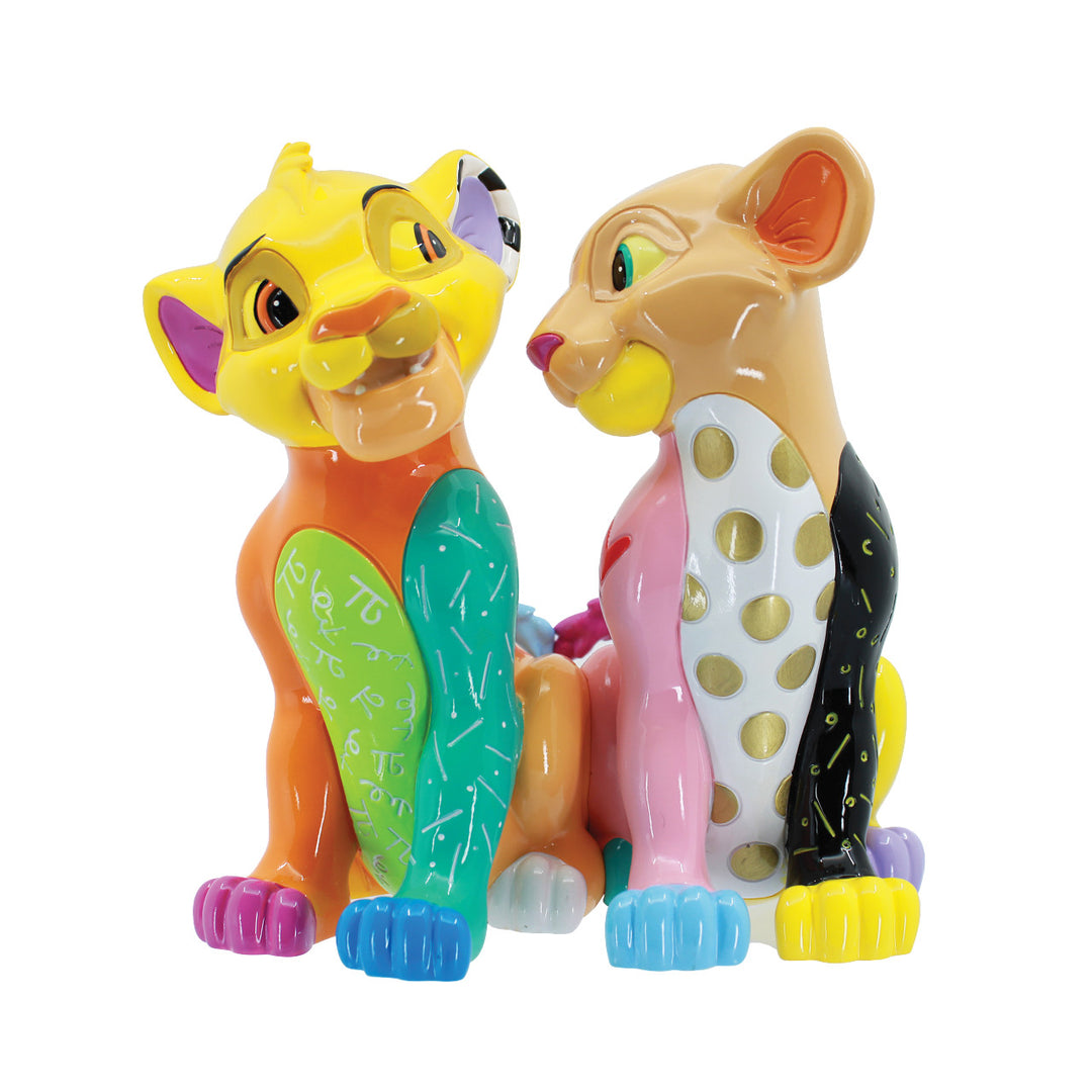 Disney Britto: Simba & Nala Figurine sparkle-castle