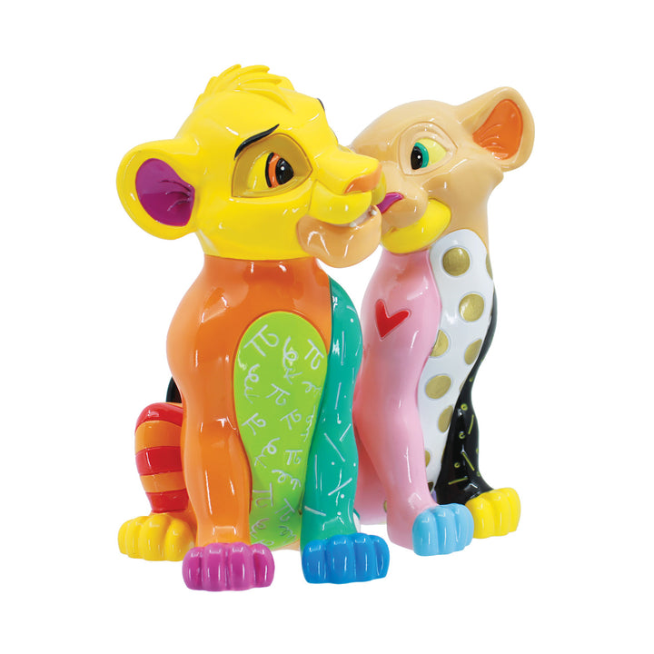 Disney Britto: Simba & Nala Figurine sparkle-castle