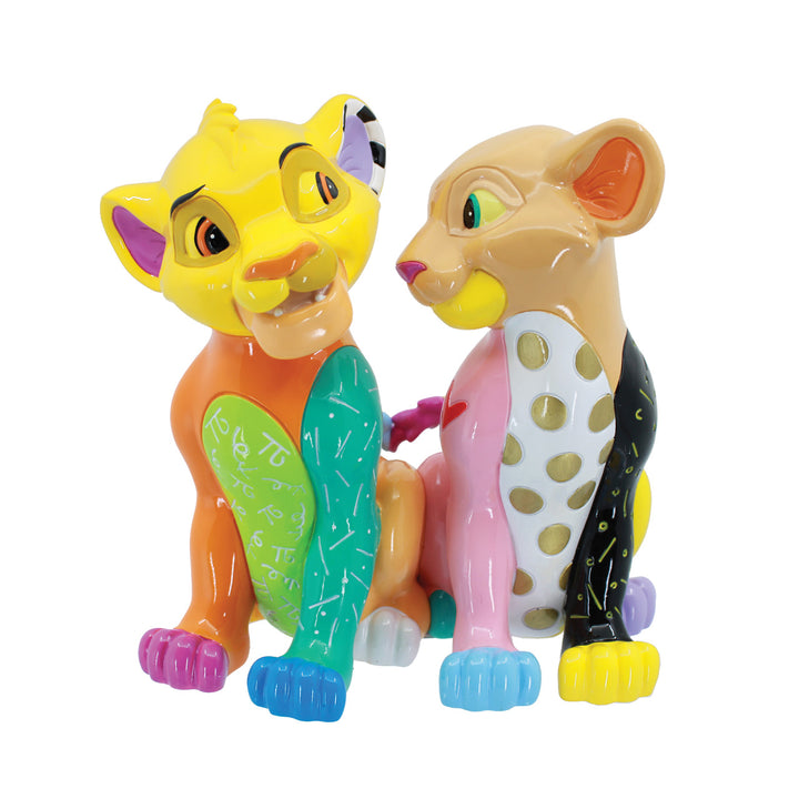 Disney Britto: Simba & Nala Figurine sparkle-castle