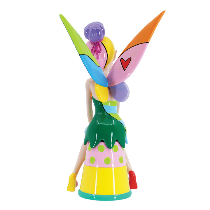 Disney Britto: Tinker Bell On Thimble Figurine sparkle-castle