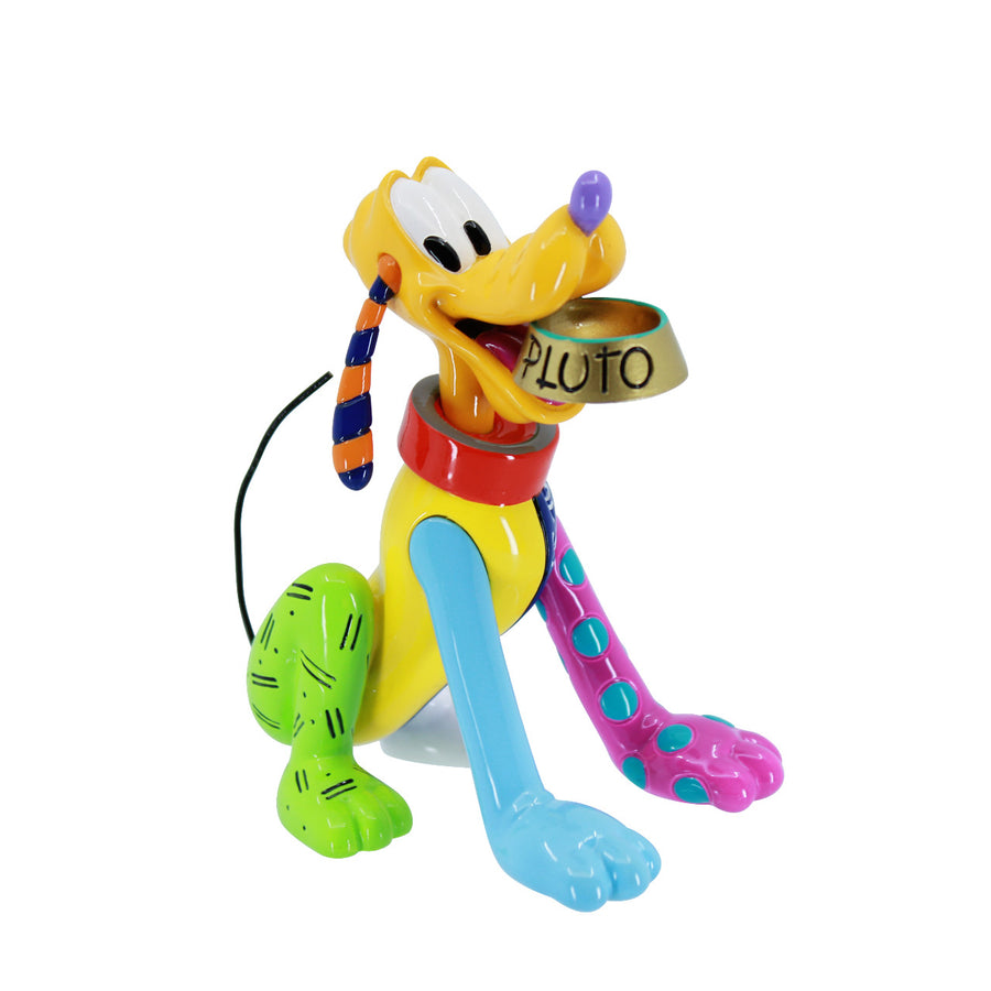 Disney Britto: Pluto's 95th Anniversary Miniature Figurine sparkle-castle