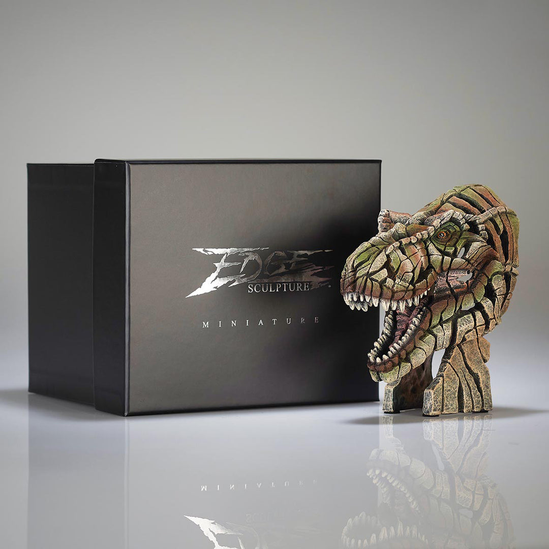 Edge Sculpture: Miniature T-Rex Bust sparkle-castle