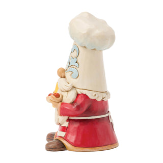 Jim Shore Heartwood Creek: Gnome With Hot Dog Figurine sparkle-castle