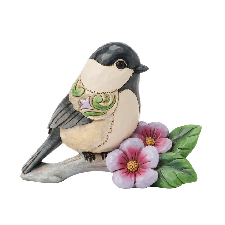 Jim Shore Heartwood Creek: Chickadee Figurine sparkle-castle