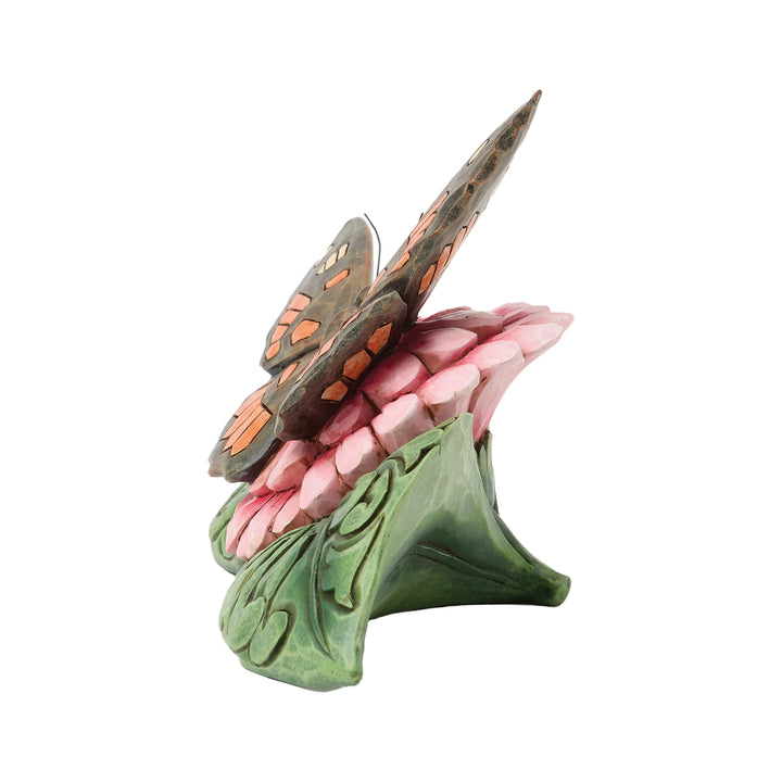 Jim Shore Heartwood Creek: Painted Lady Butterfly Mini Figurine sparkle-castle
