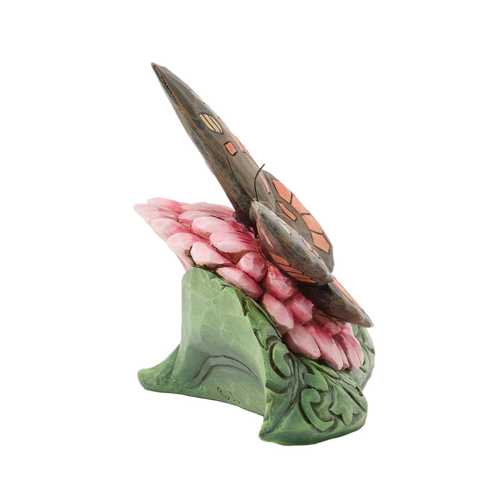 Jim Shore Heartwood Creek: Painted Lady Butterfly Mini Figurine sparkle-castle