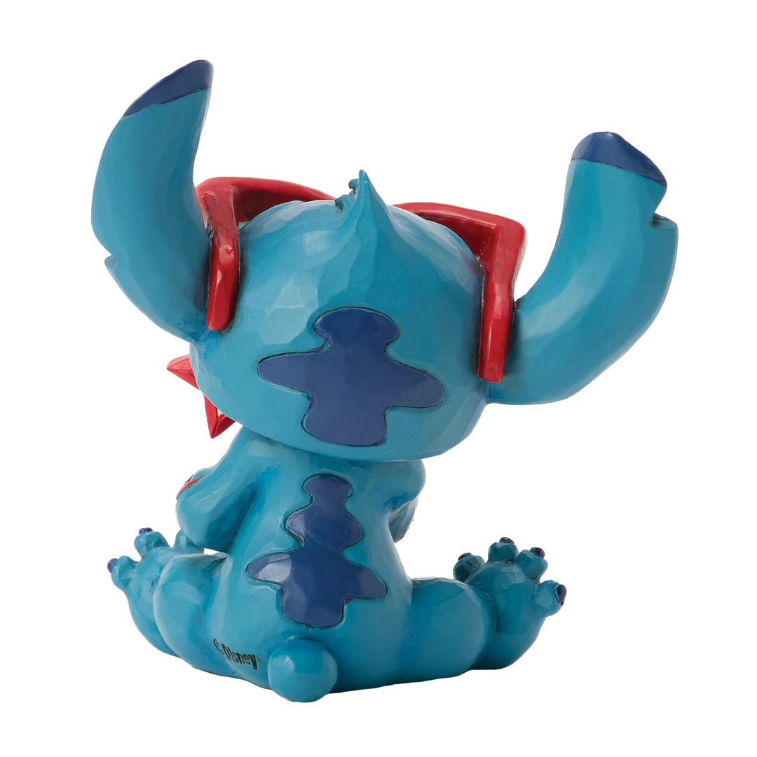 Jim Shore Disney Traditions: Patriotic Stitch Miniature Figurine sparkle-castle
