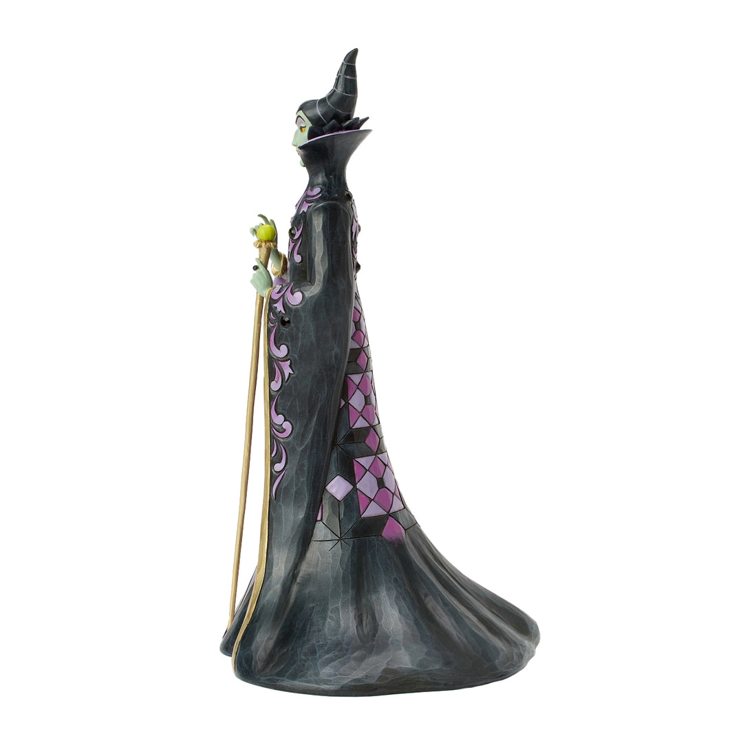 Jim Shore Disney Traditions: Maleficent Deluxe 1st in Disney Villains Series Figurine sparkle-castle