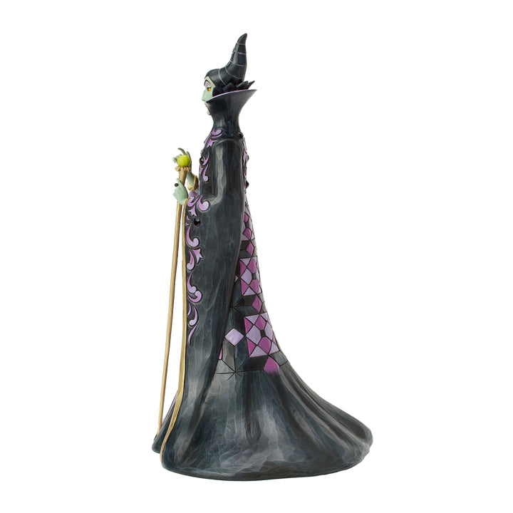 Jim Shore Disney Traditions: Maleficent Deluxe 1st in Disney Villains Series Figurine sparkle-castle