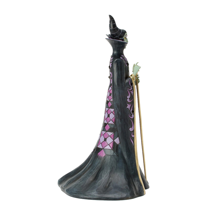 Jim Shore Disney Traditions: Maleficent Deluxe 1st in Disney Villains Series Figurine sparkle-castle