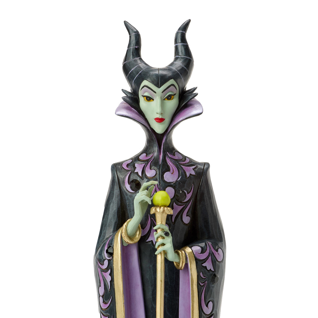 Jim Shore Disney Traditions: Maleficent Deluxe 1st in Disney Villains Series Figurine sparkle-castle