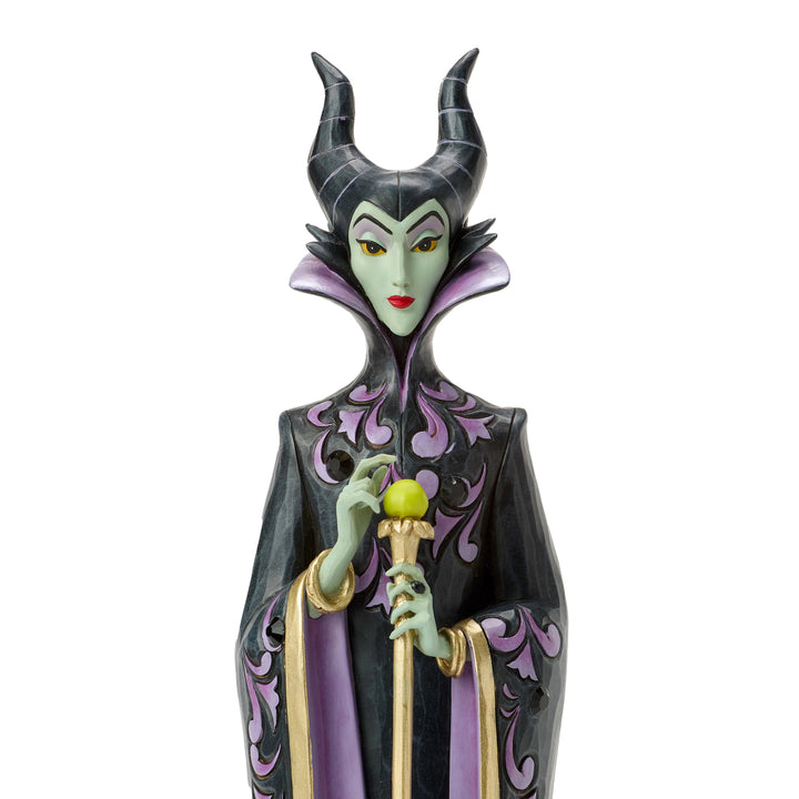 Jim Shore Disney Traditions: Maleficent Deluxe 1st in Disney Villains Series Figurine sparkle-castle