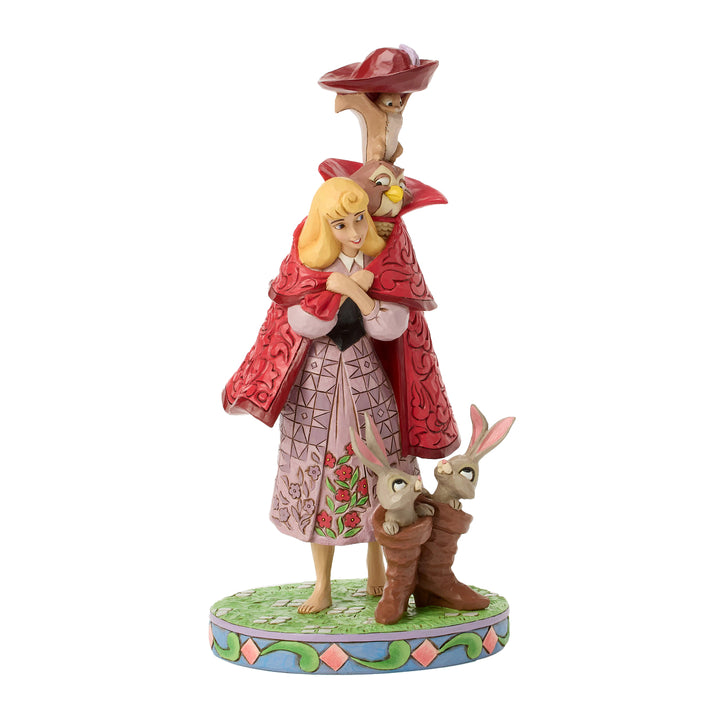 Jim Shore Disney Traditions: Aurora With Animals Figurine sparkle-castle