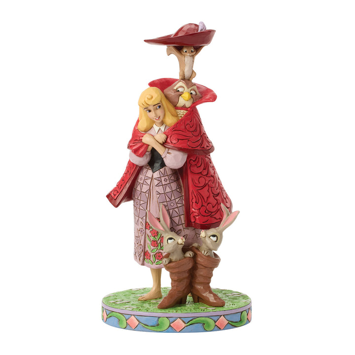 Jim Shore Disney Traditions: Aurora With Animals Figurine sparkle-castle