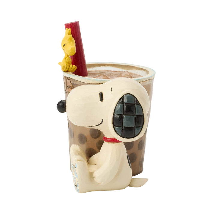 Jim Shore Peanuts: Snoopy & Woodstock Boba Figurine sparkle-castle