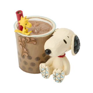 Jim Shore Peanuts: Snoopy & Woodstock Boba Figurine sparkle-castle