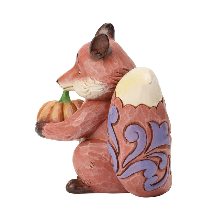 Jim Shore Heartwood Creek: Fox with Pumpkin Figurine sparkle-castle