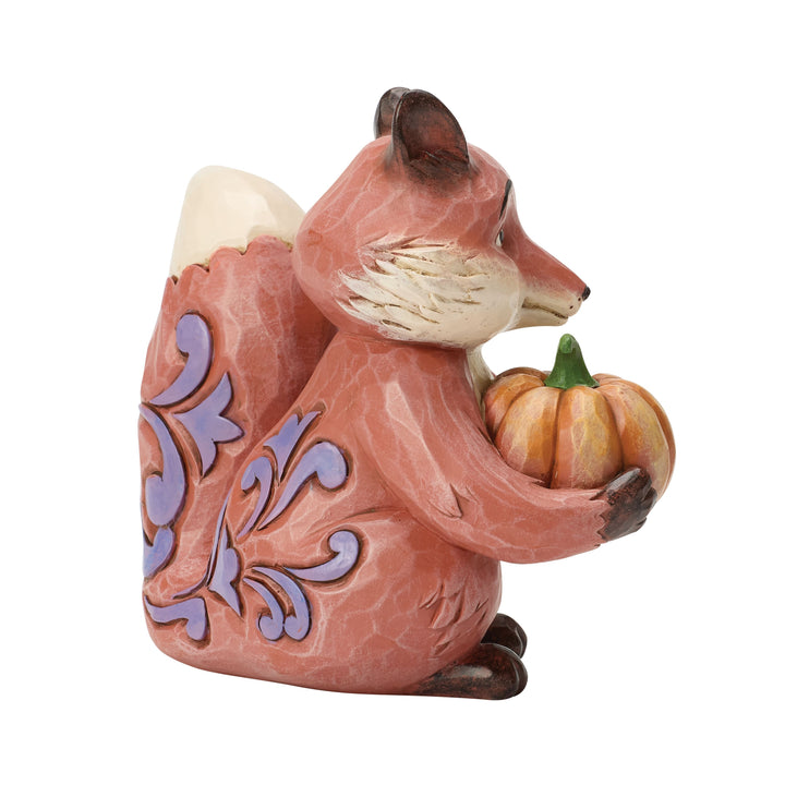 Jim Shore Heartwood Creek: Fox with Pumpkin Figurine sparkle-castle