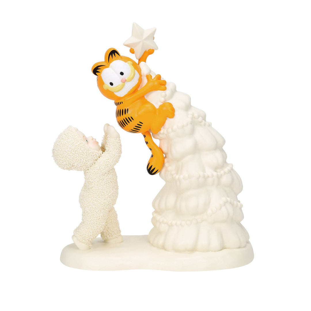 Snowbabies Guest Collection: Careful, Garfield! Figurine