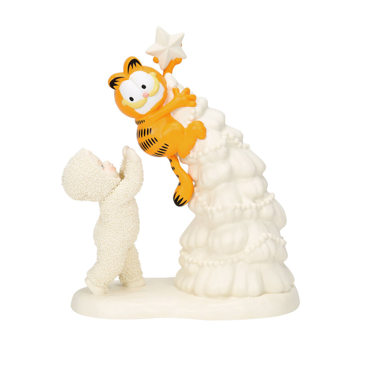 Snowbabies Guest Collection: Careful, Garfield! Figurine