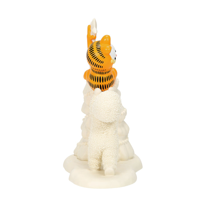 Snowbabies Guest Collection: Careful, Garfield! Figurine