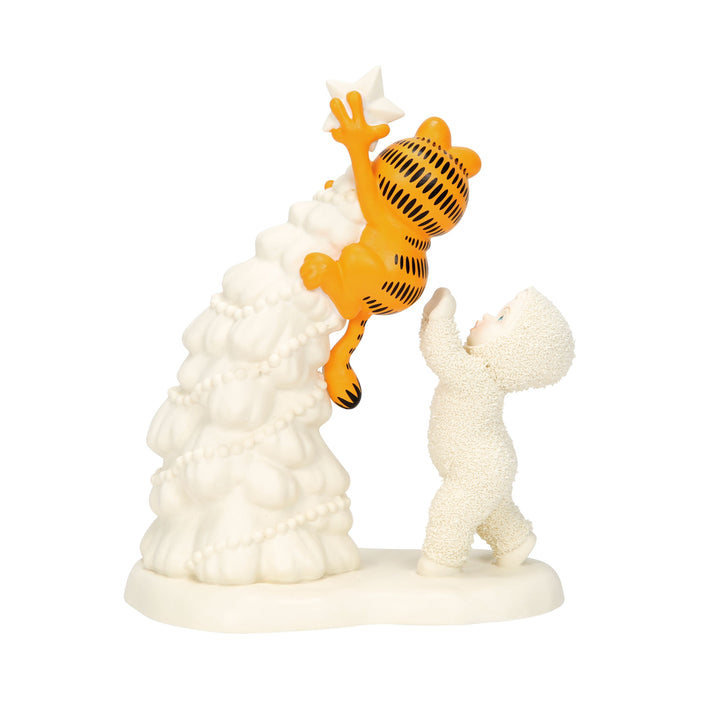 Snowbabies Guest Collection: Careful, Garfield! Figurine