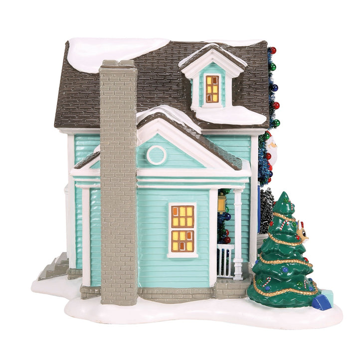 Department 56 Original Snow Village: Rudolph House sparkle-castle