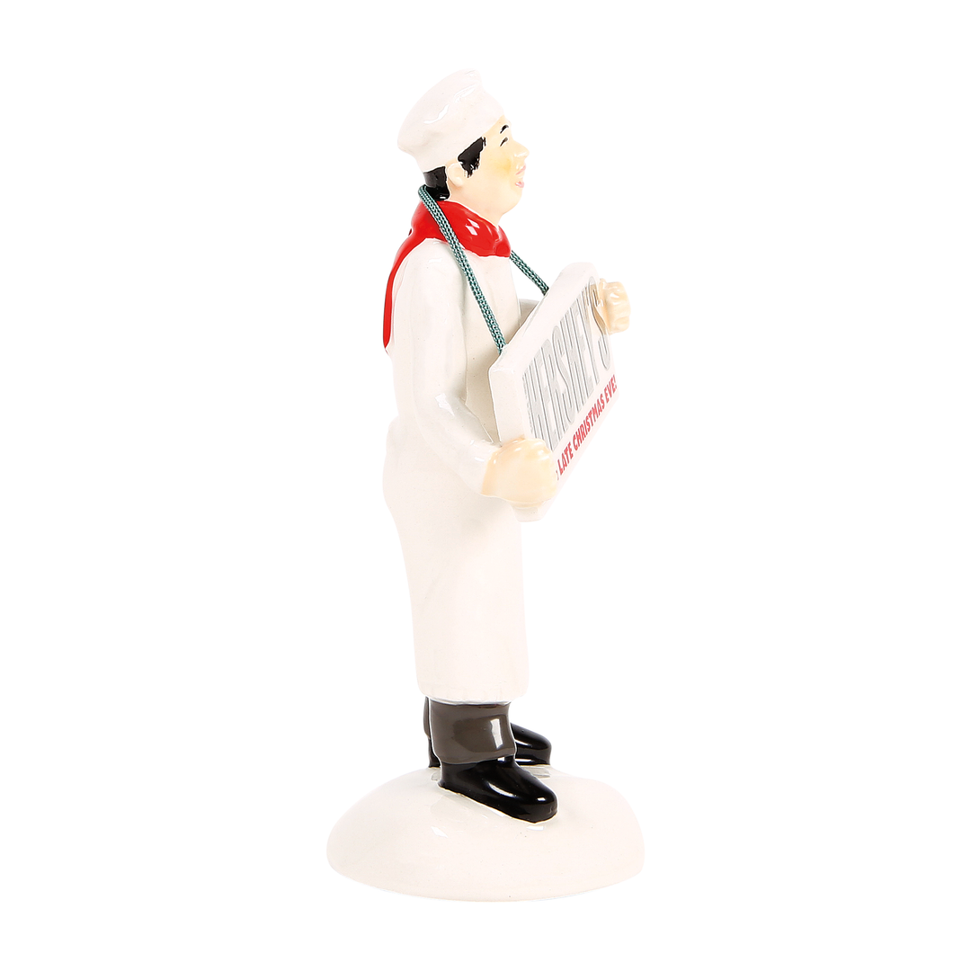 Department 56 Original Snow Village Accessory: Santa Prefers Hershey's sparkle-castle