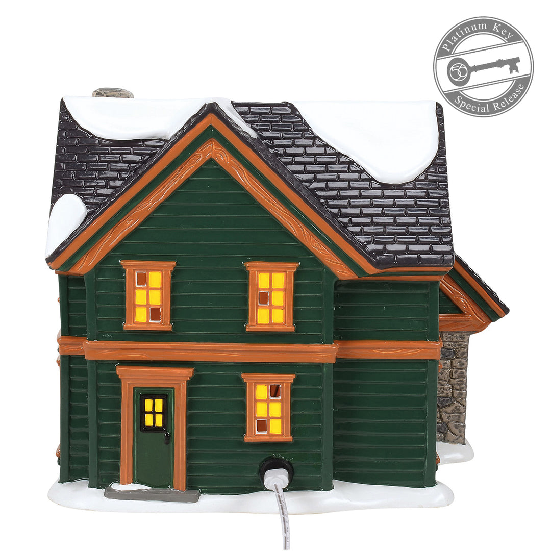Department 56 Original Snow Village: Christmas Lodge - FIRST EDITION sparkle-castle