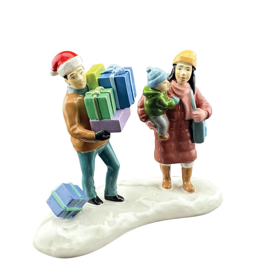 Department 56 Original Snow Village Accessory: Finally Home For The Holidays sparkle-castle