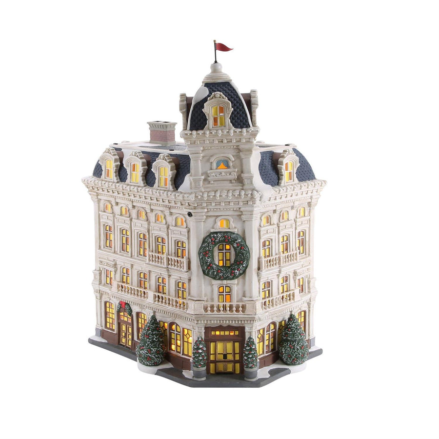 Department 56 Christmas In The City Village: The Wescot sparkle-castle