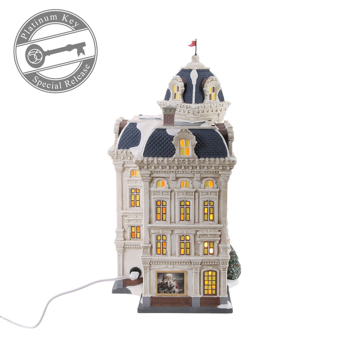 Department 56 Christmas In The City Village: The Wescot - FIRST EDITION sparkle-castle
