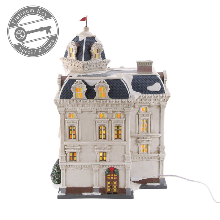 Department 56 Christmas In The City Village: The Wescot - FIRST EDITION sparkle-castle