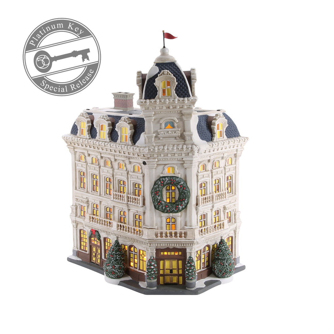Department 56 Christmas In The City Village: The Wescot - FIRST EDITION sparkle-castle