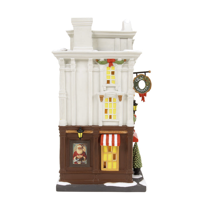 Department 56 Christmas In The City Village: Chris' Kringles sparkle-castle