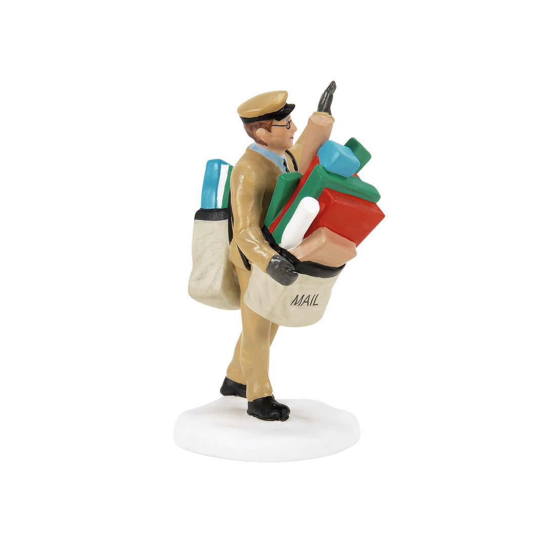 Department 56 Christmas In The City Village Accessory: Delivered In The Nick Of Time sparkle-castle